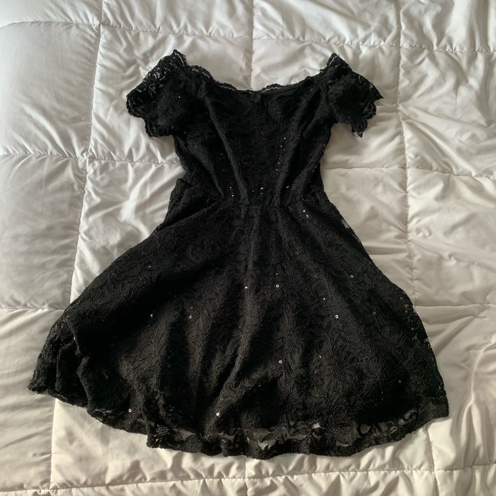 black formal dress